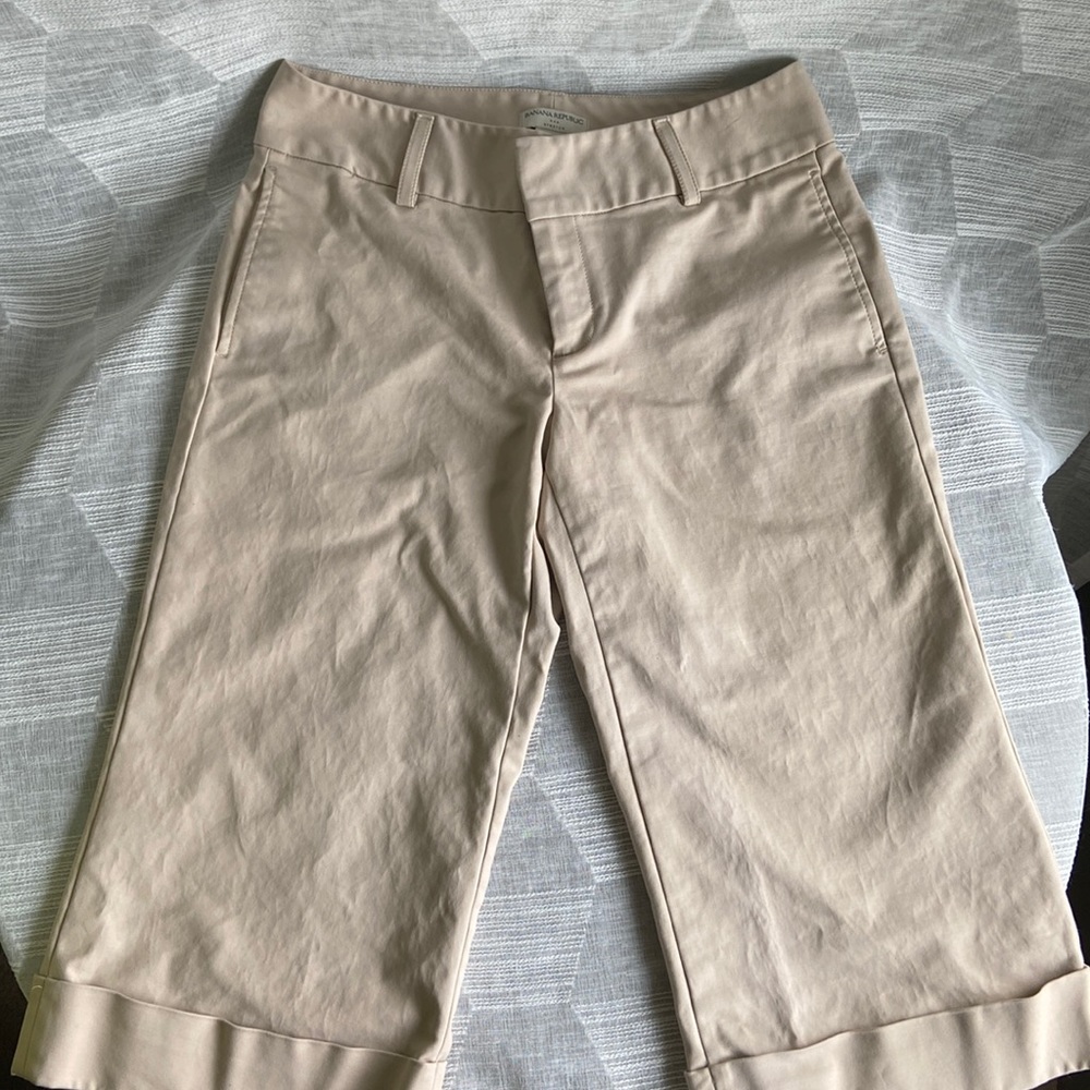Banana Republic stretch khaki